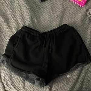 Brandy Melville Black Lounge Shorts